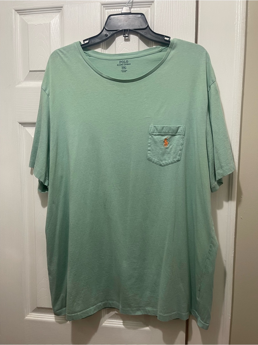 Polo by Ralph Lauren Mint Green Short-Sleeve Pocket Tee